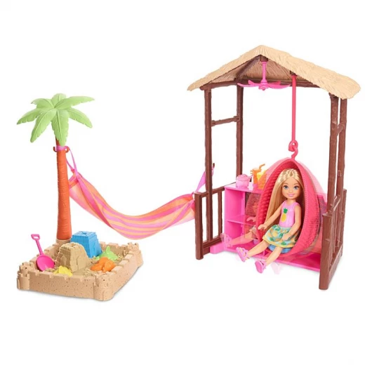 دمية تشيلسي ومجموعة اللعب تيكي هات من باربي - باربي - Image 8