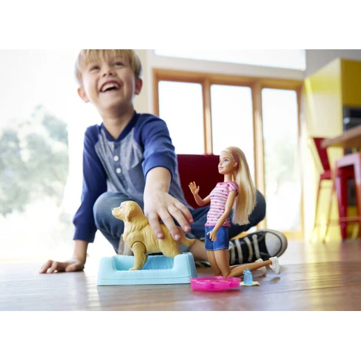 Barbie® Newborn Pups Doll & Pets - باربي - Image 6
