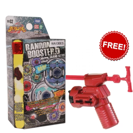 Takaratomy Beyblades Battle Top - Volume 5 Random Booster + Free Shooter Takaratomy Beyblades Battle Top - Volume 5 Random Booster + Free Shooter