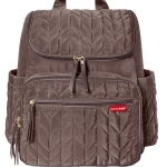 Skip Hop Forma Travel Carry All Diaper Bag Tote with Insulated Bag, One Size, Latte - سكيب هوب