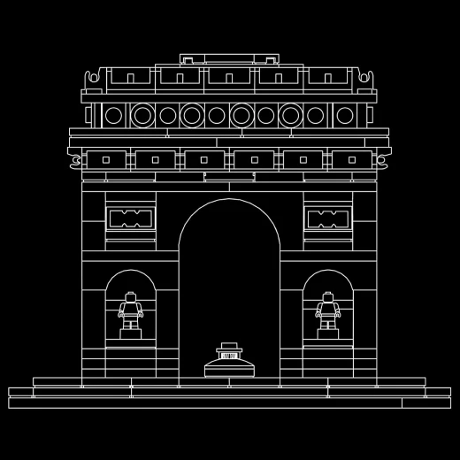 LEGO Architecture Arc de Triomphe - ليجو - Image 11