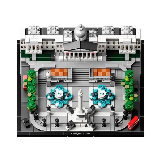 LEGO Architecture Trafalgar Square Building Set with London Landmark National Gallery Collectible Model, 1197 pieces. - ليجو - Image 9