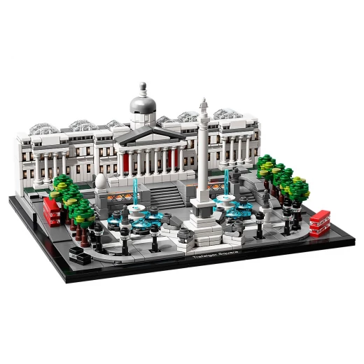 LEGO Architecture Trafalgar Square Building Set with London Landmark National Gallery Collectible Model, 1197 pieces. - ليجو - Image 10