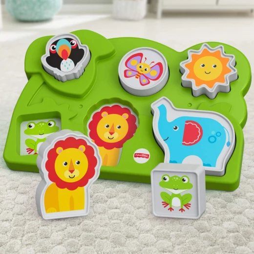 Fisher-Price Jungle Animal Puzzle - فيشر برايس - Image 9
