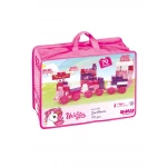 Dolu Filled Unicorn Bag Mega Block 70 Pieces - دولو