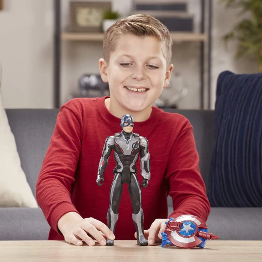 Marvel Avengers Endgame Titan Hero Power Fx Captain America - مارفيل - Image 7