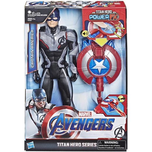 Marvel Avengers Endgame Titan Hero Power Fx Captain America - مارفيل - Image 9