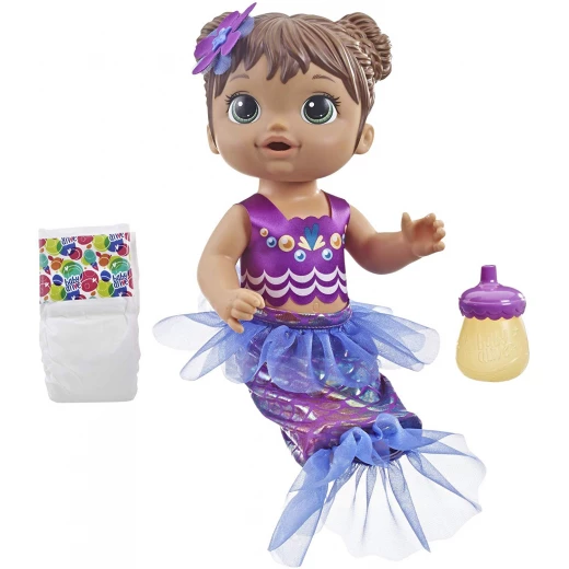 Baby Alive Shimmer N Splash Mermaid (Brown Hair) Baby Alive Shimmer N Splash Mermaid (Brown Hair)