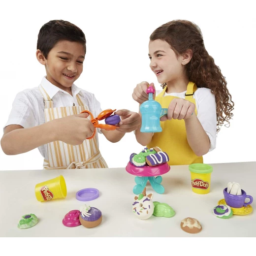 Play-Doh Kitchen Creations - Delightful Donuts Play Food Set - بلاي دوه - Image 4