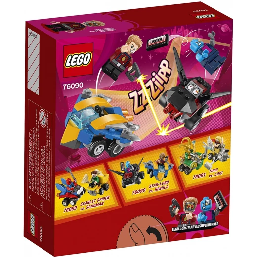 LEGO Super Heroes Mighty Micros: Star-Lord vs. Nebula - ليجو - Image 2