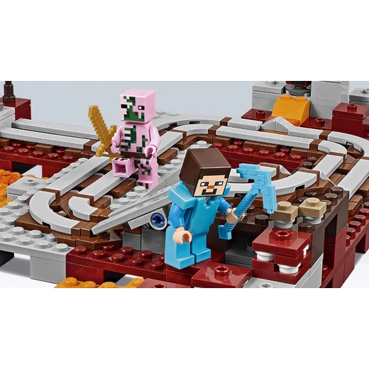 LEGO MineCraft: The Nether Railway - ليجو - Image 5