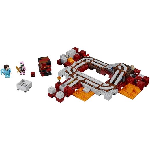 LEGO MineCraft: The Nether Railway - ليجو - Image 8