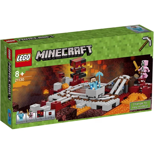 LEGO MineCraft: The Nether Railway LEGO MineCraft: The Nether Railway