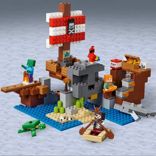 LEGO MineCraft: The Pirate Ship Adventure - ليجو - Image 9