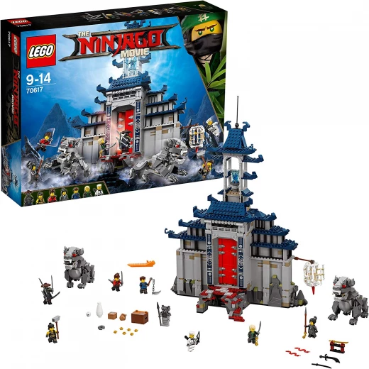 LEGO Ninjago Movie Temple of The Ultimate Weapon Toy, 1403 pieces LEGO Ninjago Movie Temple of The Ultimate Weapon Toy, 1403 pieces