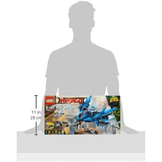 LEGO Ninjago Movie Lightning Jet Toy, 876 pieces - ليجو - Image 4
