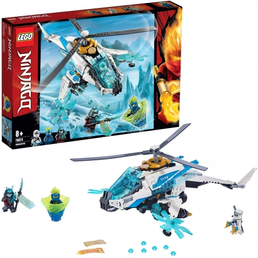 LEGO Ninjago: ShuriCopter Speed Build, 361 pieces.
