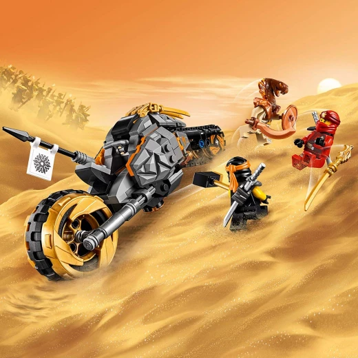 LEGO Ninjago: Cole's Dirt Bike, 212 pieces - ليجو - Image 8