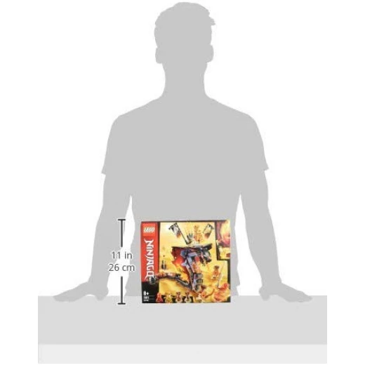 LEGO Ninjago Fire Fang Snake Toy for Kids with 4 Minifigures, Masters of Spinjitzu Playset, 463 pieces. - ليجو - Image 8