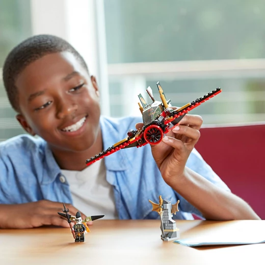 LEGO Ninjago Destiny's Wing Toy Jet Plane, 181 pieces - ليجو - Image 4