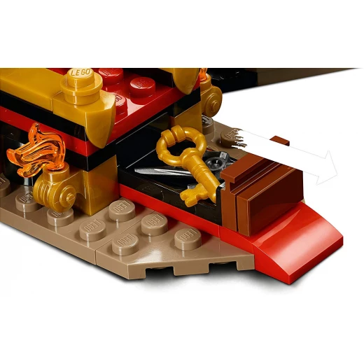 LEGO Ninjago Masters of Spinjitzu, Throne Room Showdown Building Set Construction Toy for Kids, 221 pieces - ليجو - Image 4