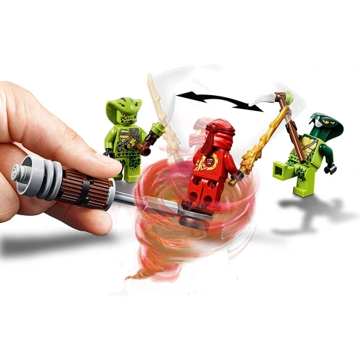 LEGO Ninjago:Kai's Blade Cycle & Zane's Snowmobile, 376 pieces - ليجو - Image 2