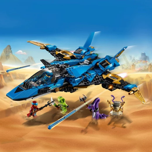 LEGO Ninjago Legacy Jay’s Storm Fighter Building Kit, 490 pieces - ليجو - Image 8