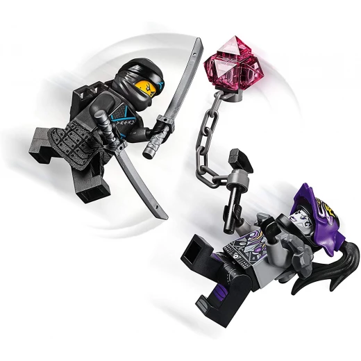 LEGO Ninja Nightcrawler, Bike and Car with Shooter Function, Masters of Spinjitzu Building Set, 552 pieces. - ليجو - Image 9
