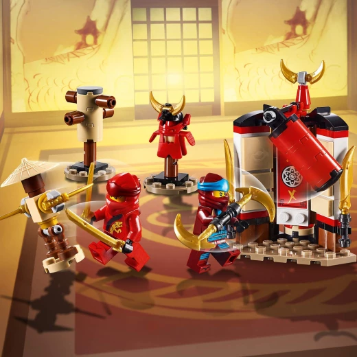 LEGO Ninjago Monastery Training Includes Kai and Nya Minifigures Building Set, 122 pieces - ليجو - Image 3