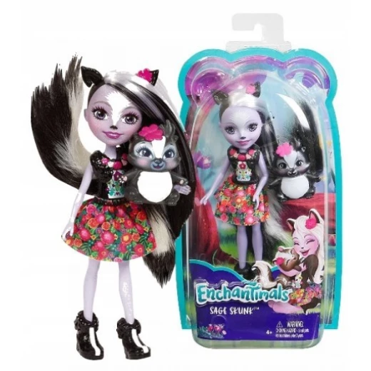 Enchantimals™ Sage Skunk™ Doll - إنشانتملز - Image 2