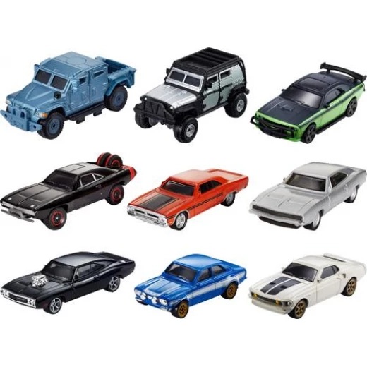 Mattel - Fast & Furious 8 Die-cast Car (3-Pack) - Assorted