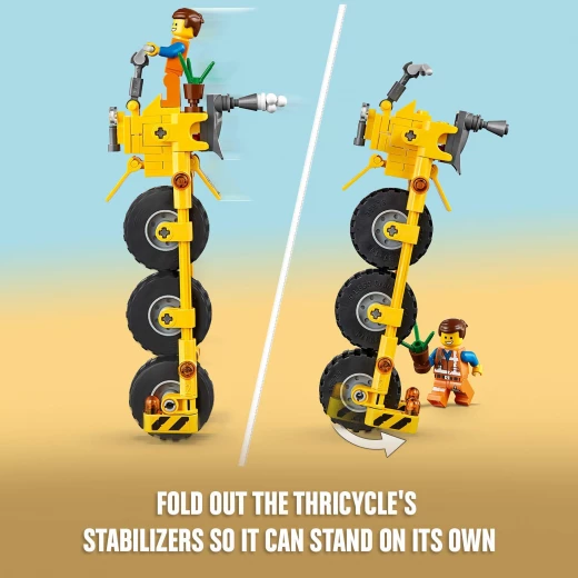 LEGO The Lego Movie 2: Emmets Thricycle ، 173 قطعة - ليجو - Image 6