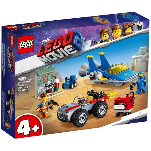 LEGO The Lego Movie 2:Emmet And Benny's Build And Fix Workshop! - ليجو - Image 4