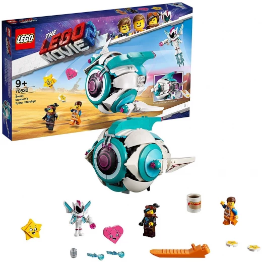 LEGO The Lego Movie 2: Sweet Mayhem's Systar Starship, 502 pieces LEGO The Lego Movie 2: Sweet Mayhem's Systar Starship, 502 pieces