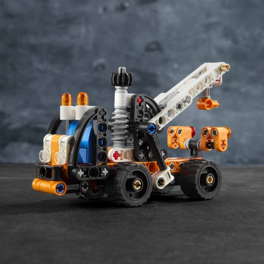 LEGO Cherry Picker Toy Truck, 2 in 1 Model, Tow Truck, 155 pieces - ليجو - Image 5