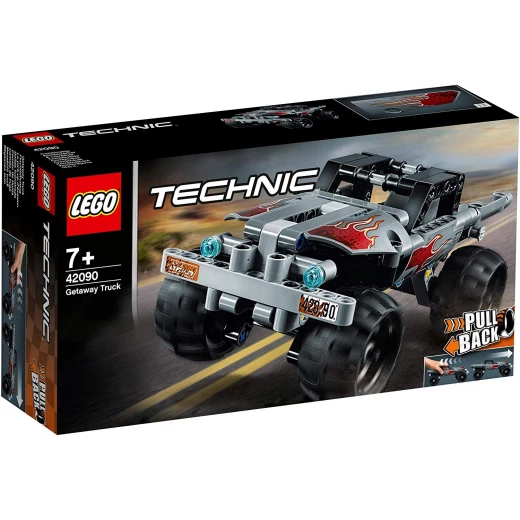 LEGO Technic Getaway Toy Truck, Pull-Back Motor, Monsters Truck Model - ليجو - Image 10