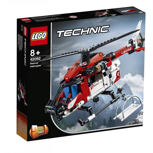 LEGO Technic Rescue Helicopter Building Blocks for Kids (325 Pcs) - ليجو - Image 7