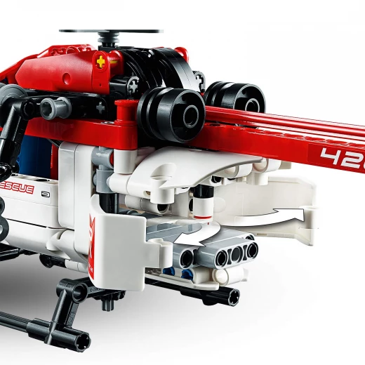 LEGO Technic Rescue Helicopter Building Blocks for Kids (325 Pcs) - ليجو - Image 4