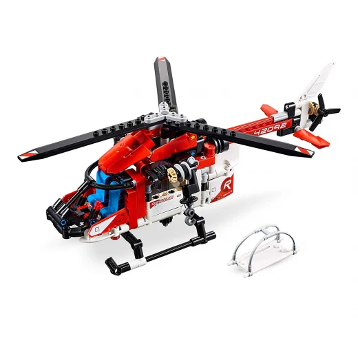 LEGO Technic Rescue Helicopter Building Blocks for Kids (325 Pcs) - ليجو - Image 2