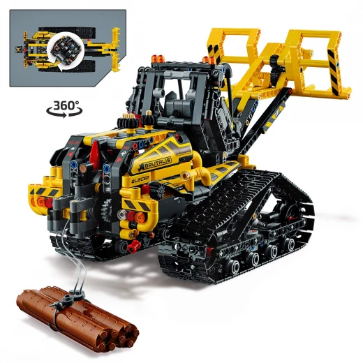 LEGO TECHNIC Tracked Loader Building Blocks for Kids (827 Pcs) - ليجو - Image 11