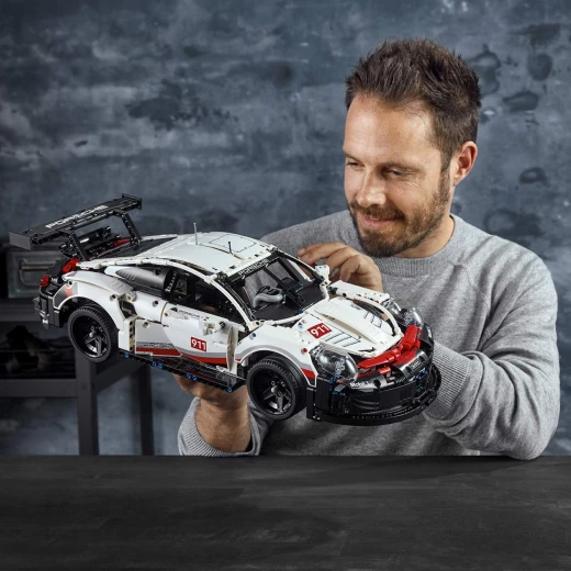 LEGO Technic Porsche 911 RSR Building Blocks for Kids (1580 Pcs) - ليجو - Image 9