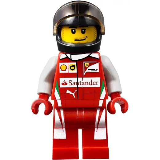 LEGO Speed Champions Scuderia Ferrari SF16-H Building Blocks Car for Kids 7 to 14 Years (184 Pcs) - ليجو - Image 4