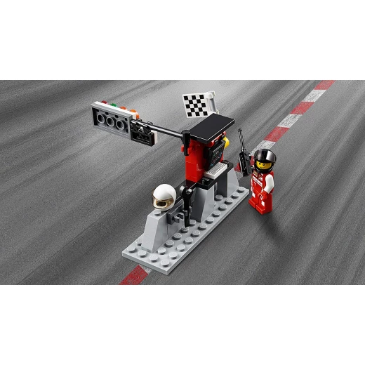 LEGO Speed Champions Scuderia Ferrari SF16-H Building Blocks Car for Kids 7 to 14 Years (184 Pcs) - ليجو - Image 3