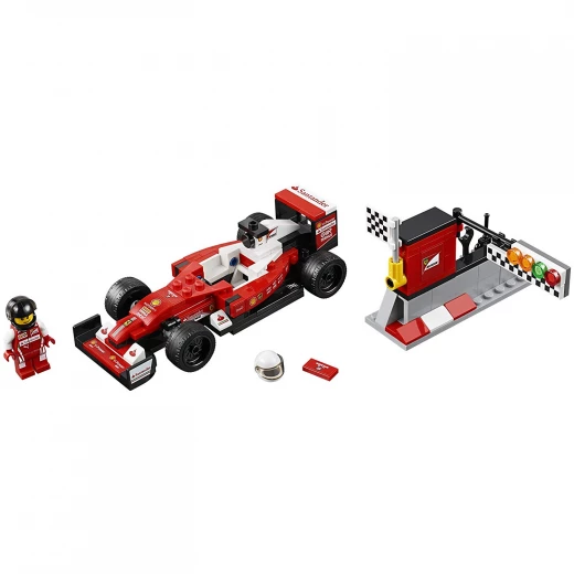 LEGO Speed Champions Scuderia Ferrari SF16-H Building Blocks Car for Kids 7 to 14 Years (184 Pcs) - ليجو - Image 8