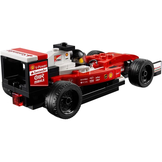 LEGO Speed Champions Scuderia Ferrari SF16-H Building Blocks Car for Kids 7 to 14 Years (184 Pcs) - ليجو - Image 2