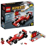 LEGO Speed Champions Scuderia Ferrari SF16-H Building Blocks Car for Kids 7 to 14 Years (184 Pcs) - ليجو