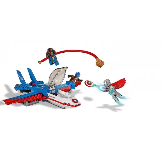 LEGO Superheroes Captain America Jet Pursuit - ليجو - Image 11