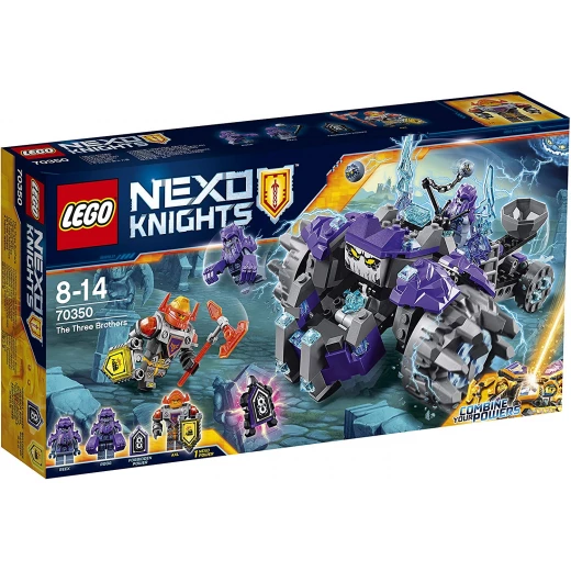 LEGO Nexo Knights - The Three Brothers, 266 pieces LEGO Nexo Knights - The Three Brothers, 266 pieces
