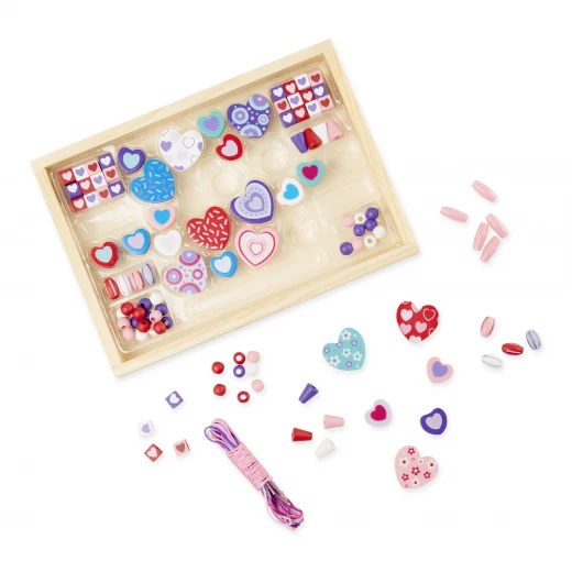 Melissa & Doug Sweet Hearts Bead Set - ميليسا اند دوج - Image 3