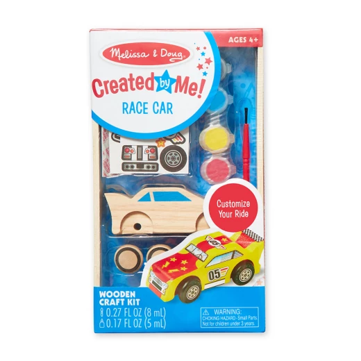 Melissa & Doug Wooden Craft Kit Race Car Melissa & Doug Wooden Craft Kit Race Car